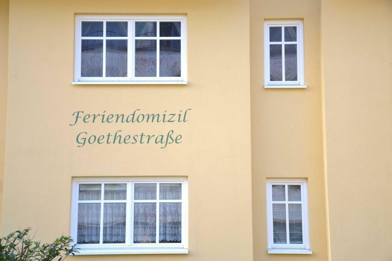 ゼーバート・ヘリングスドルフFeriendomizil Goethestra_Eアパートメント エクステリア 写真